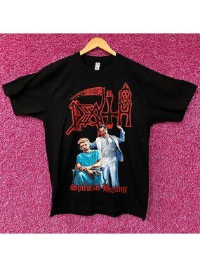 Death "Spiritual Healing" Death Metal Band T-Shirt Large